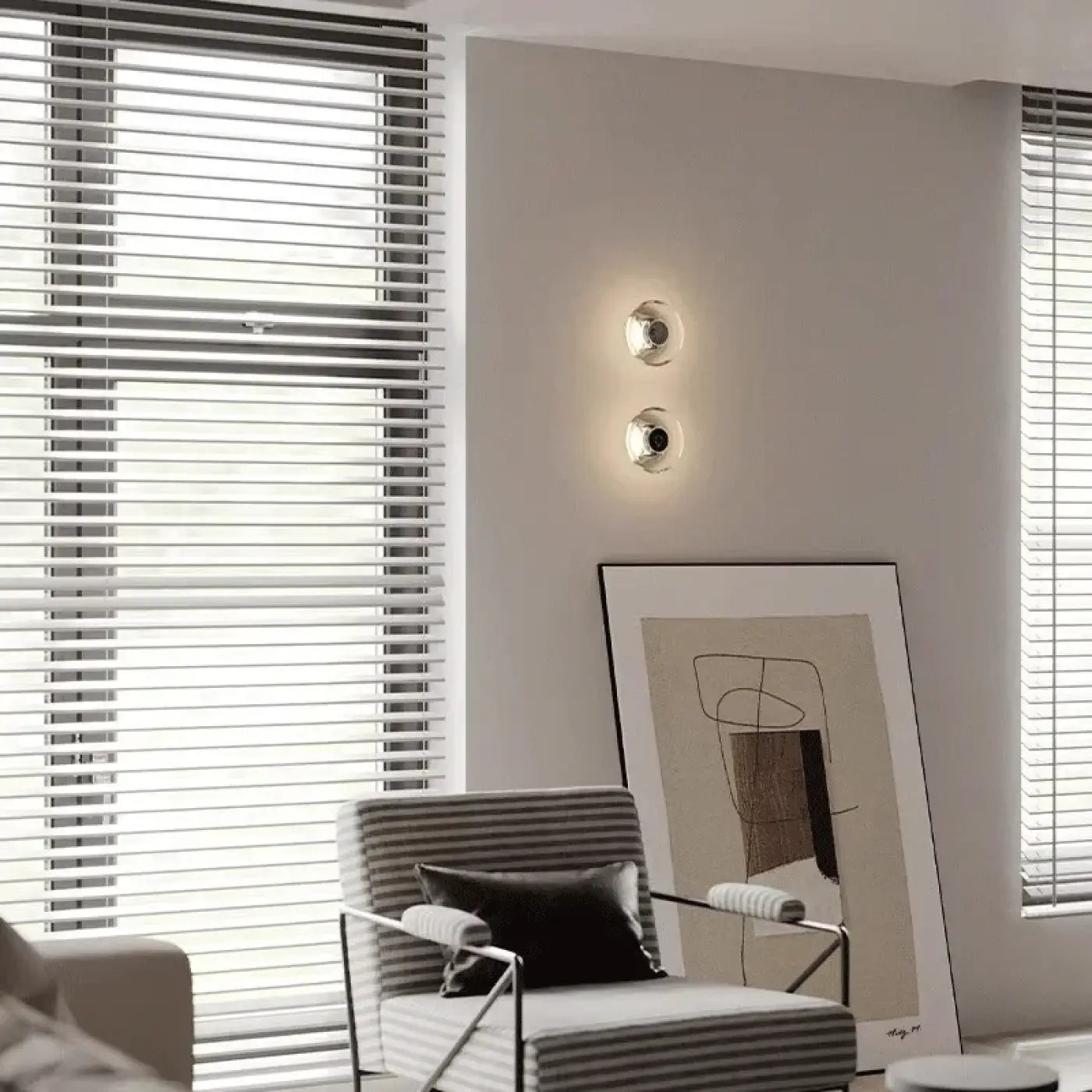 Applique Murale Design en Verre - Meno