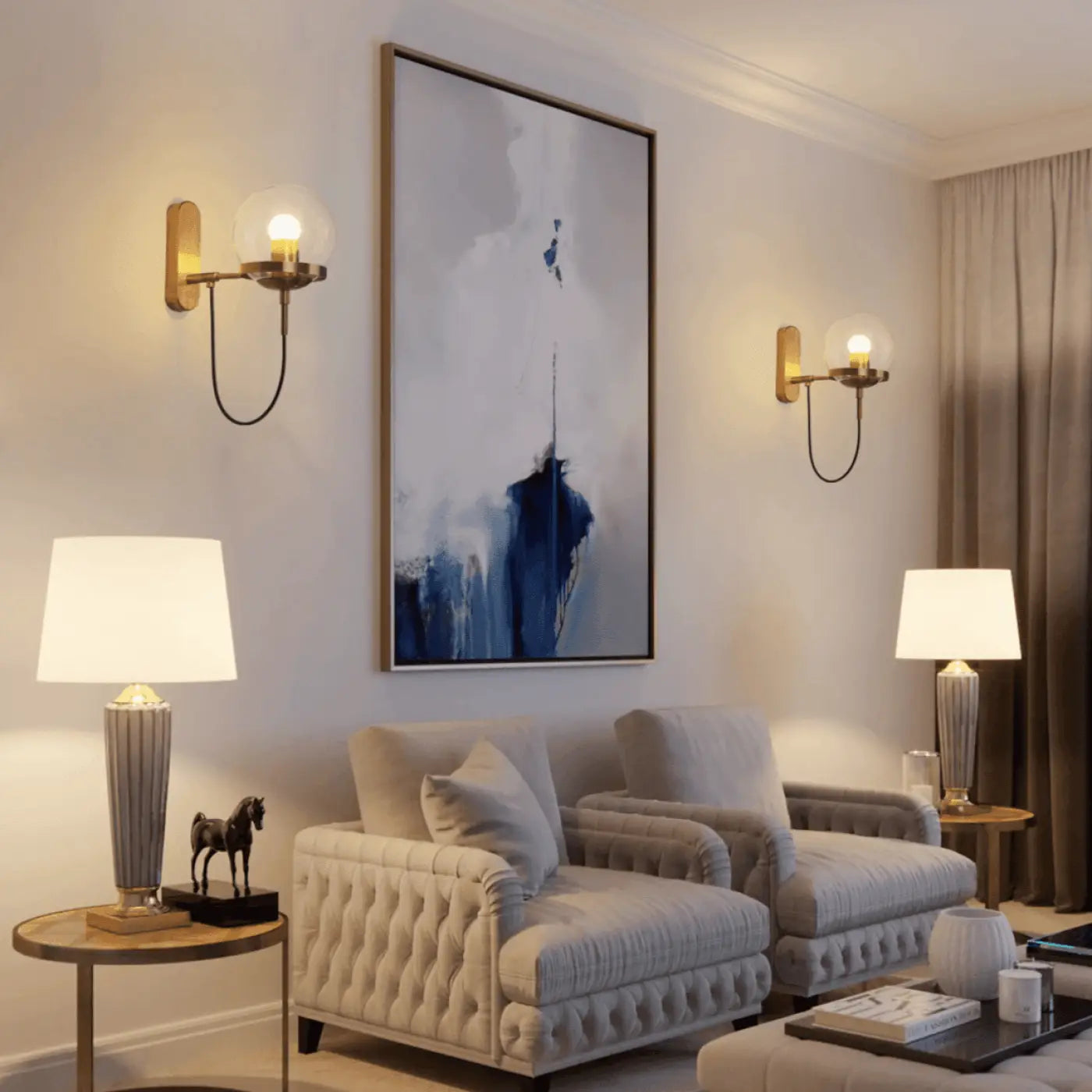 Applique Murale en Verre - Wall