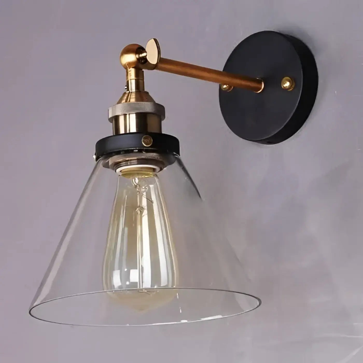 Applique Murale Vintage en Verre - Vinta