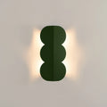 Applique Murale Design - Biscuit (Vert Olive)