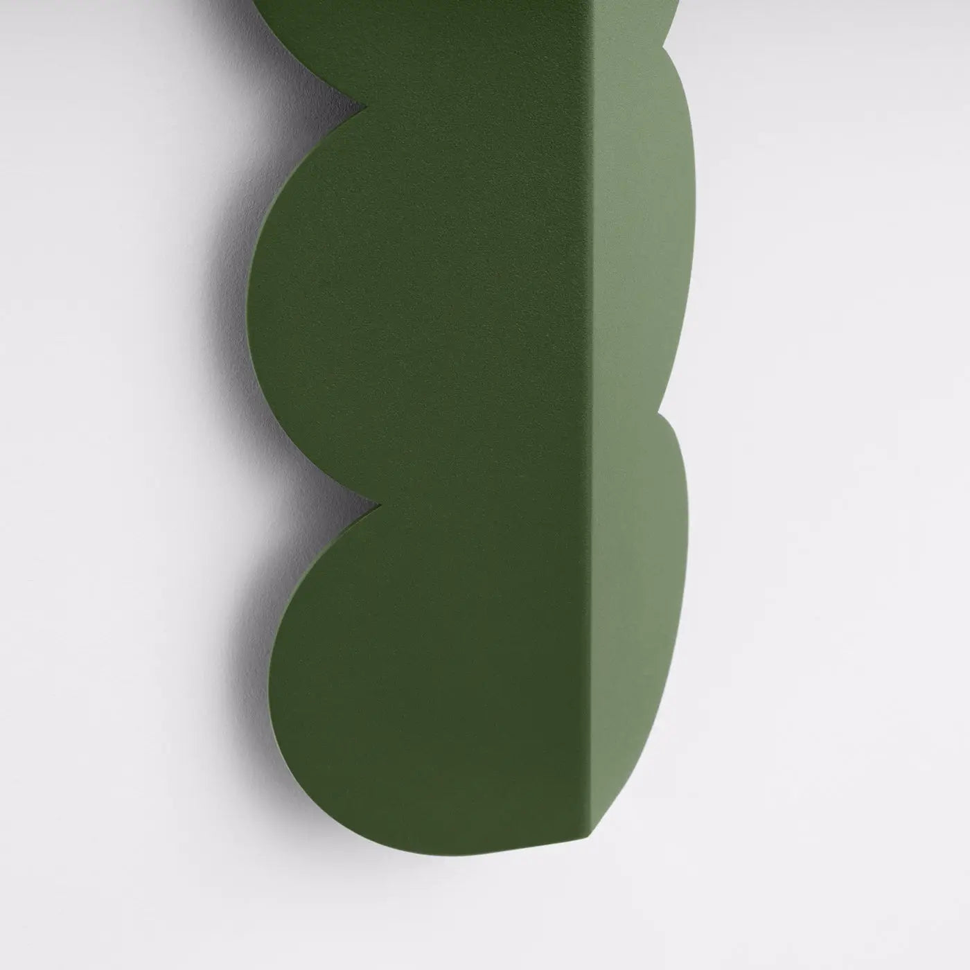 Applique Murale Design - Biscuit (Vert Olive)