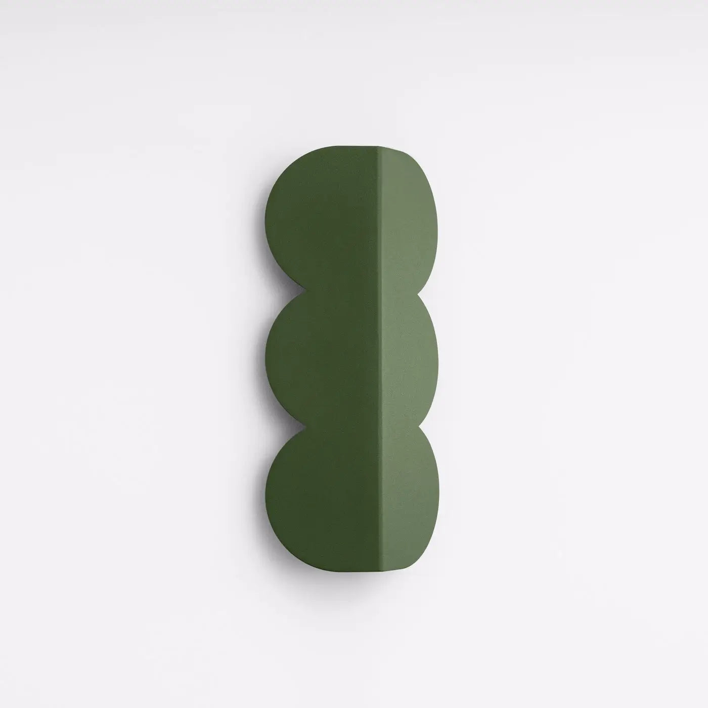 Applique Murale Design - Biscuit (Vert Olive)