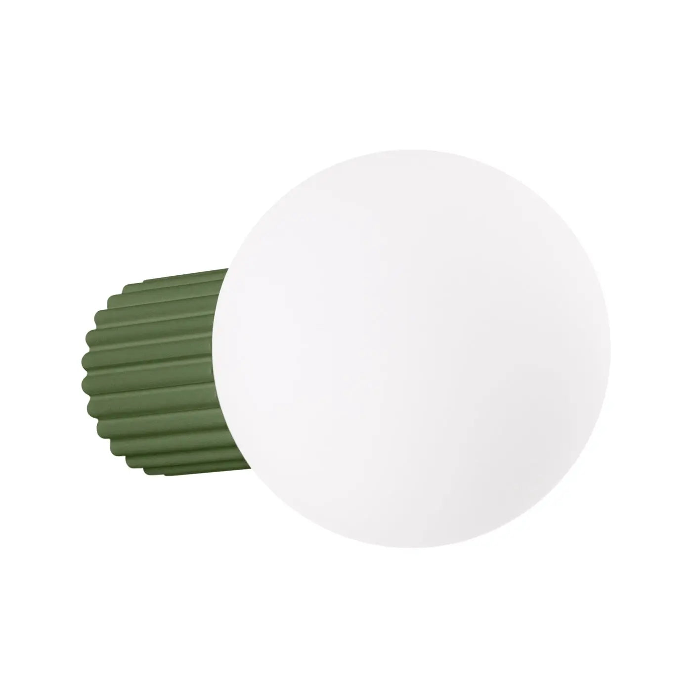 Applique Murale Moderne - Halo (Vert Olive)