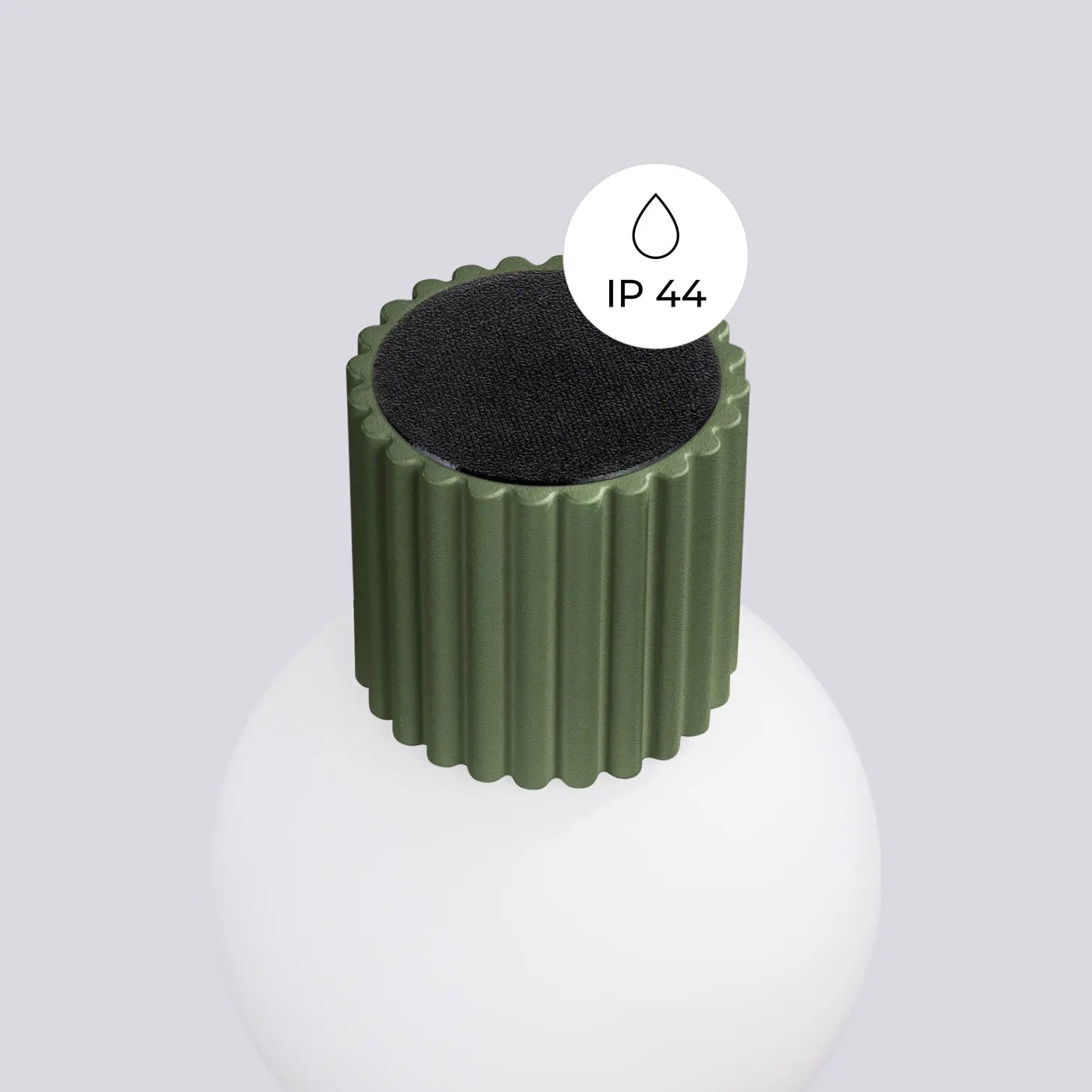 Applique Murale Moderne - Halo (Vert Olive)