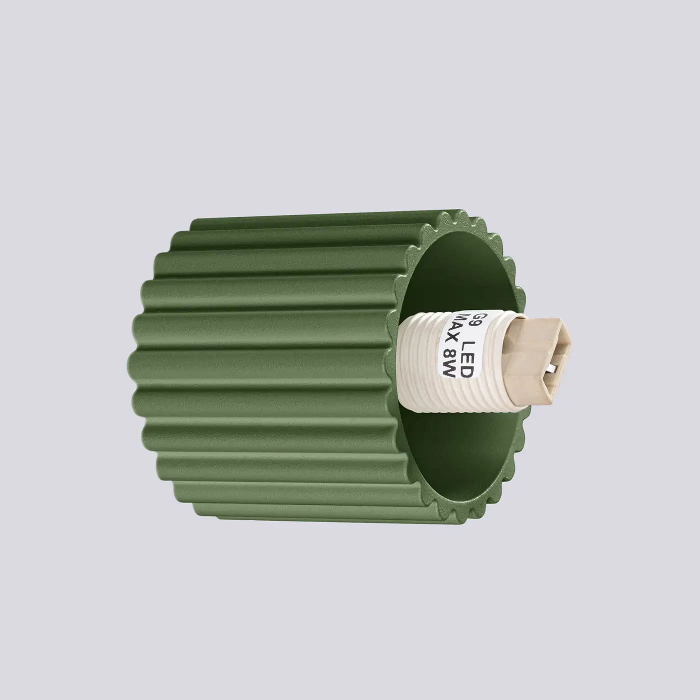 Applique Murale Moderne - Halo (Vert Olive)