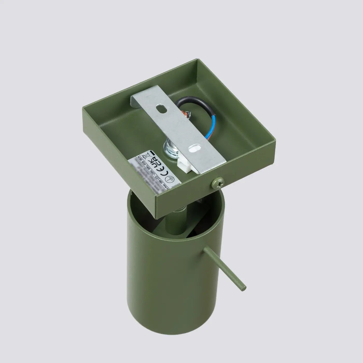 Applique Murale Design - Ring (Vert Olive)