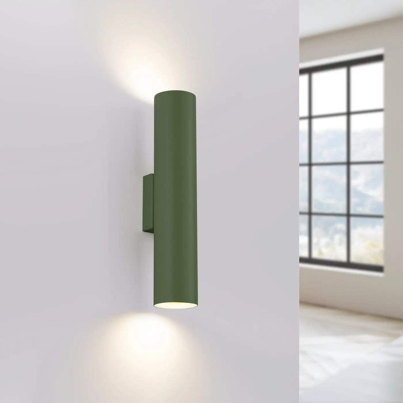 Applique Murale Moderne - Lagos 2 (Vert Olive)