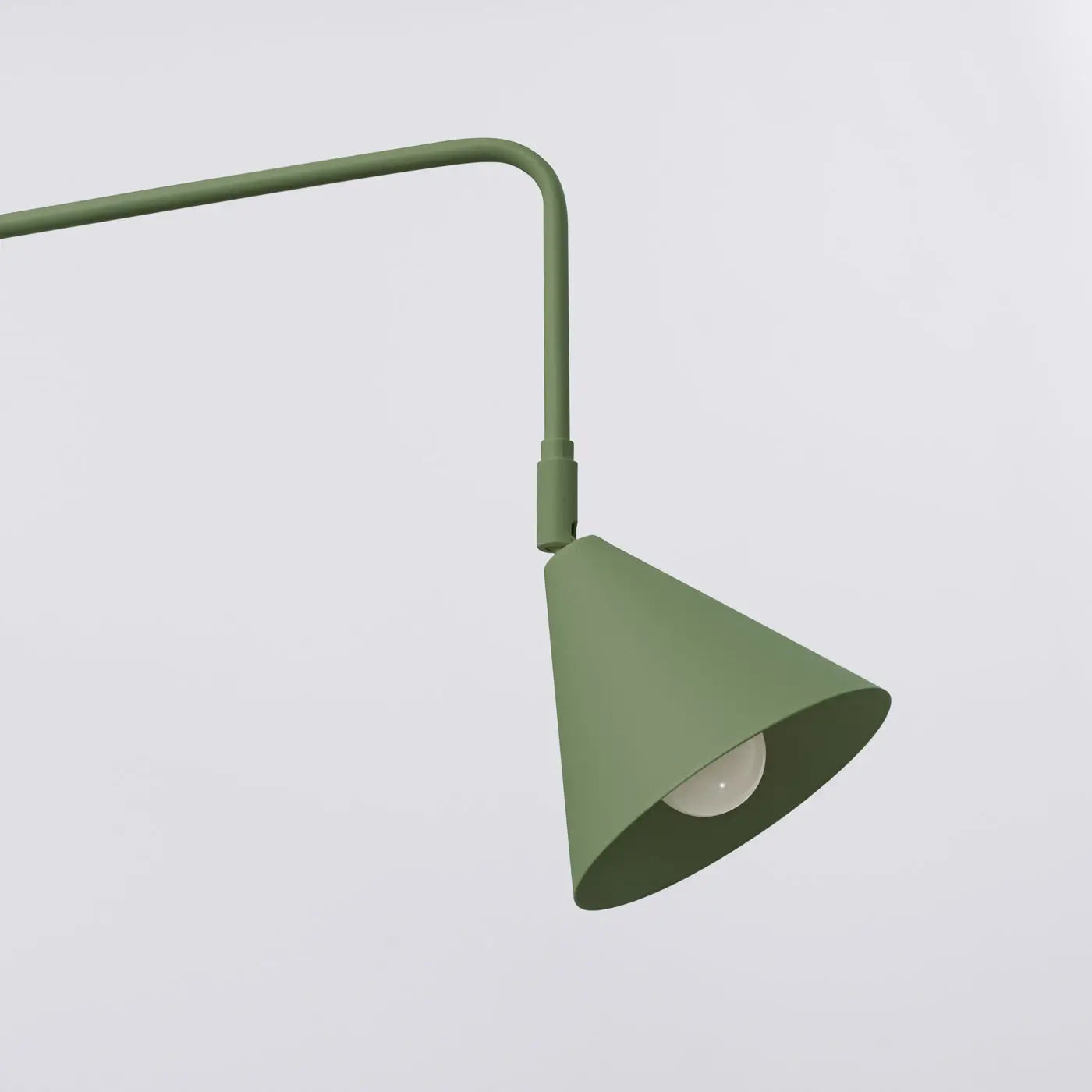 Applique Murale Design - Nox (Vert Olive)
