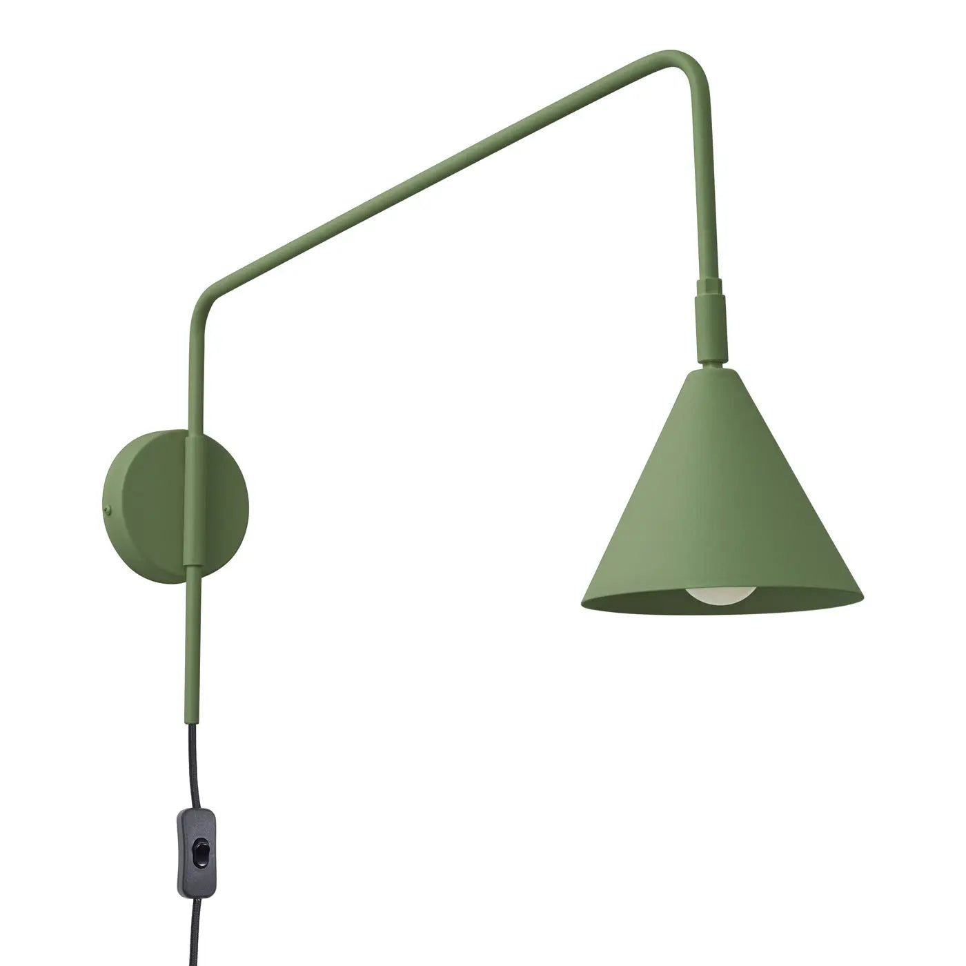 Applique Murale Design - Nox (Vert Olive)