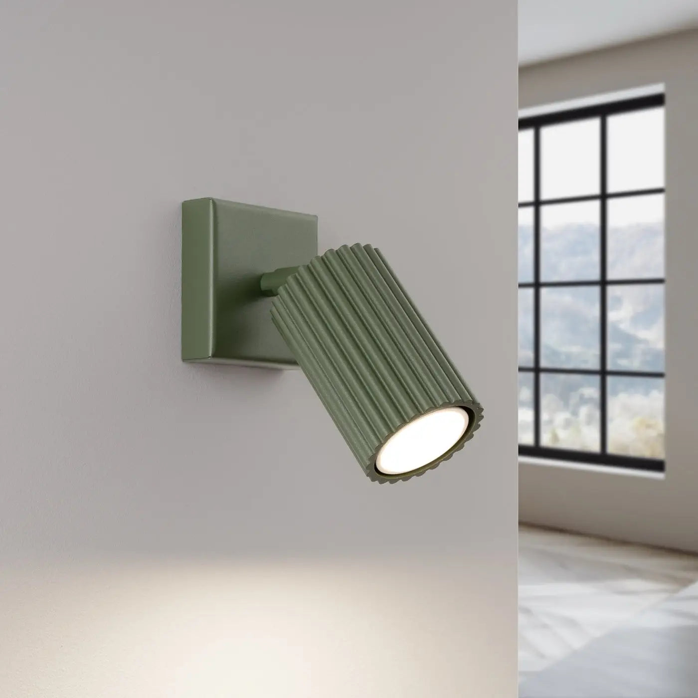 Applique Murale Design - Karbon (Vert Olive)