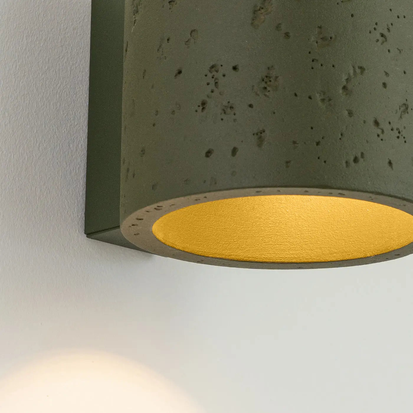 Applique Murale Chic - Orbis Béton (Vert Olive)