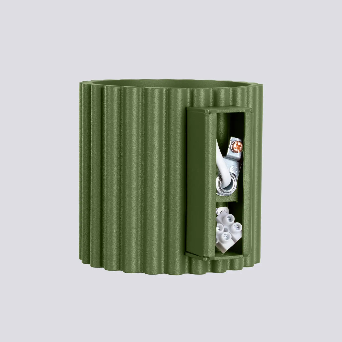 Applique Murale Design - Aura (Vert Olive)