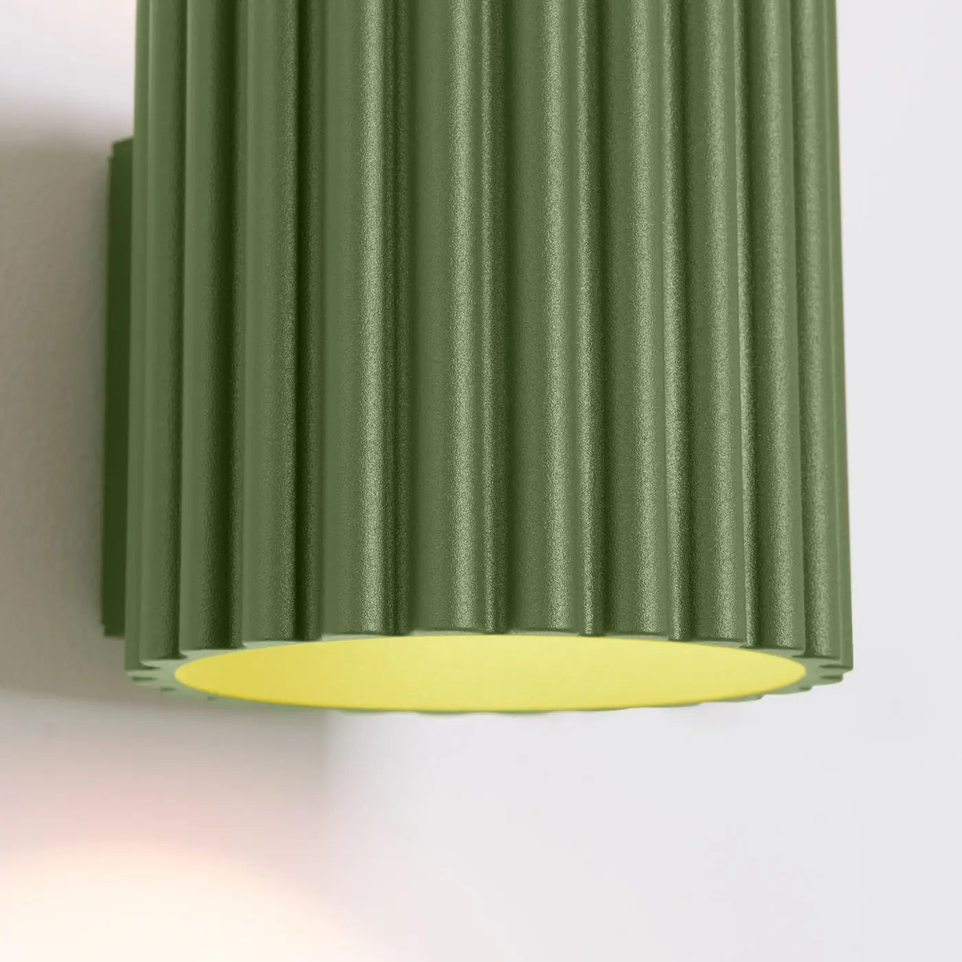 Applique Murale Design - Aura (Vert Olive)