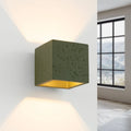 Applique Murale Design - Quad Béton (Vert Olive)