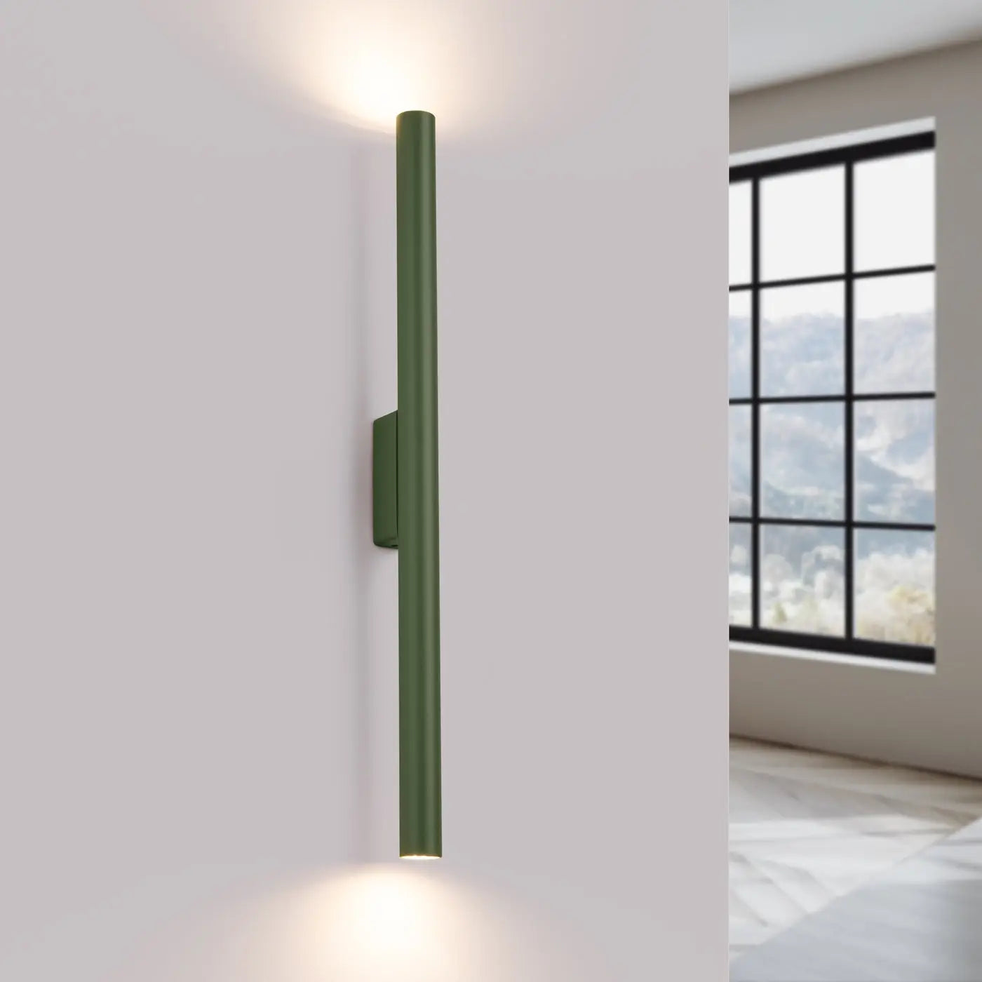 Applique Murale Design - Pastelo 2 (Vert Olive)