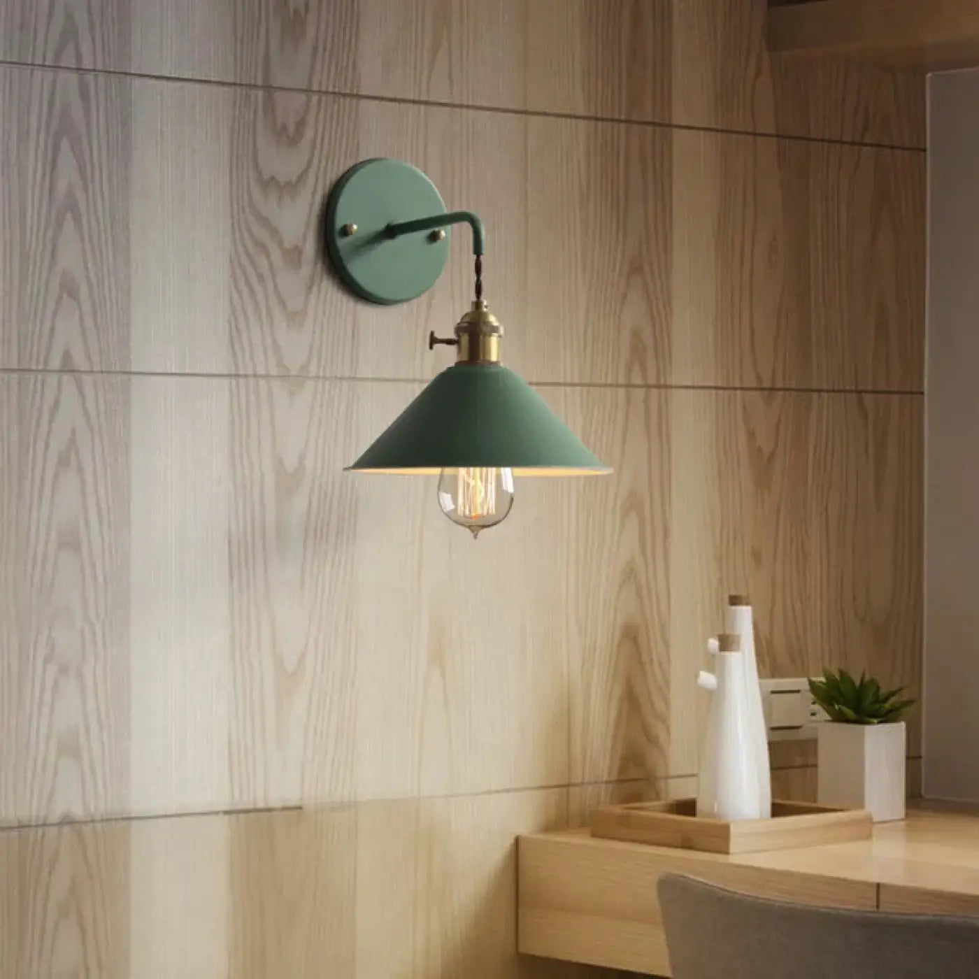 Applique Murale Vintage en Metal - Juke