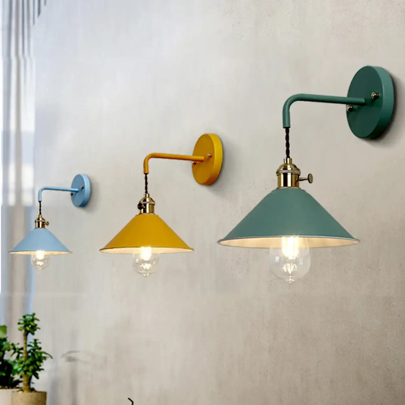 Applique Murale Vintage en Metal - Juke