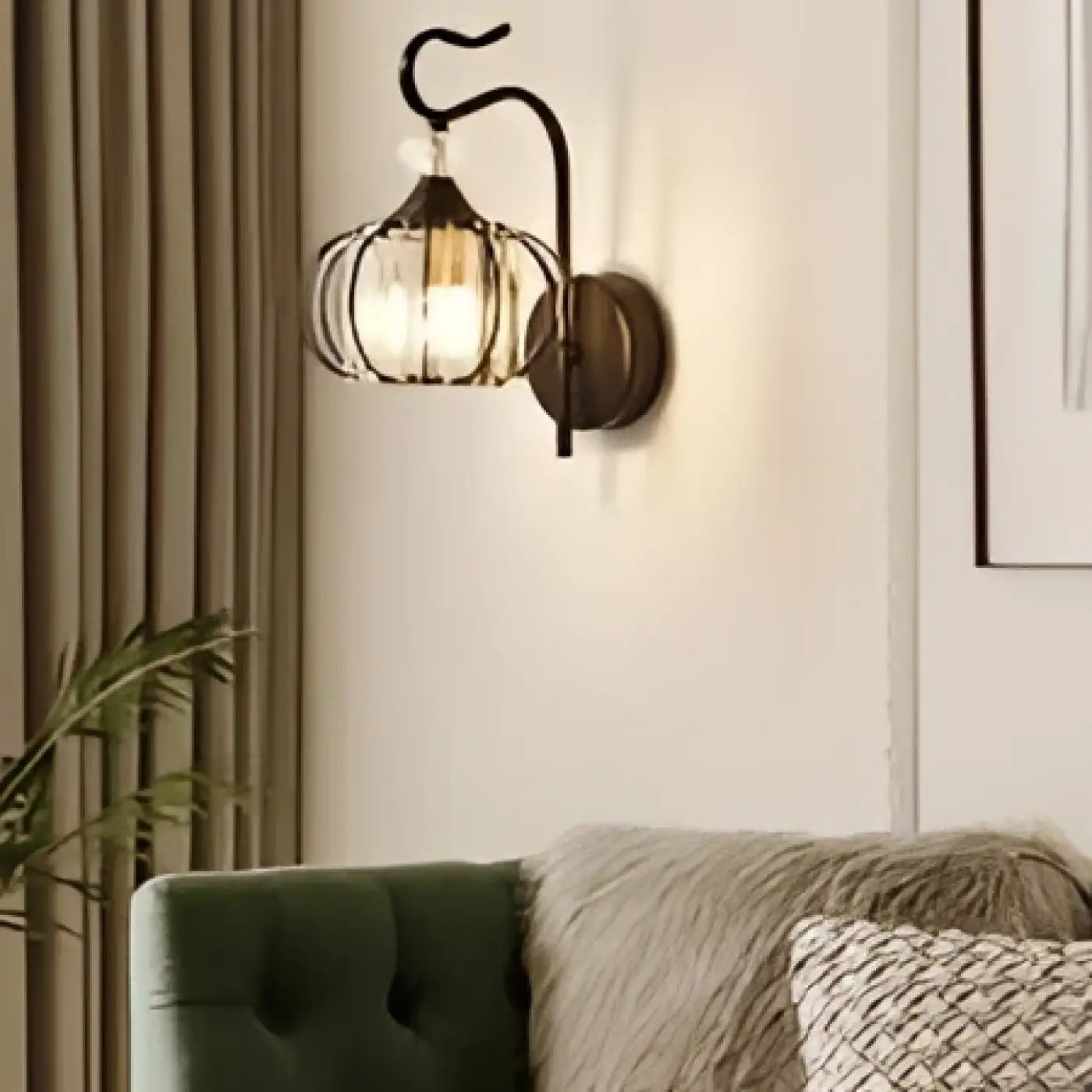 Applique Murale Vintage en Metal - Jamie