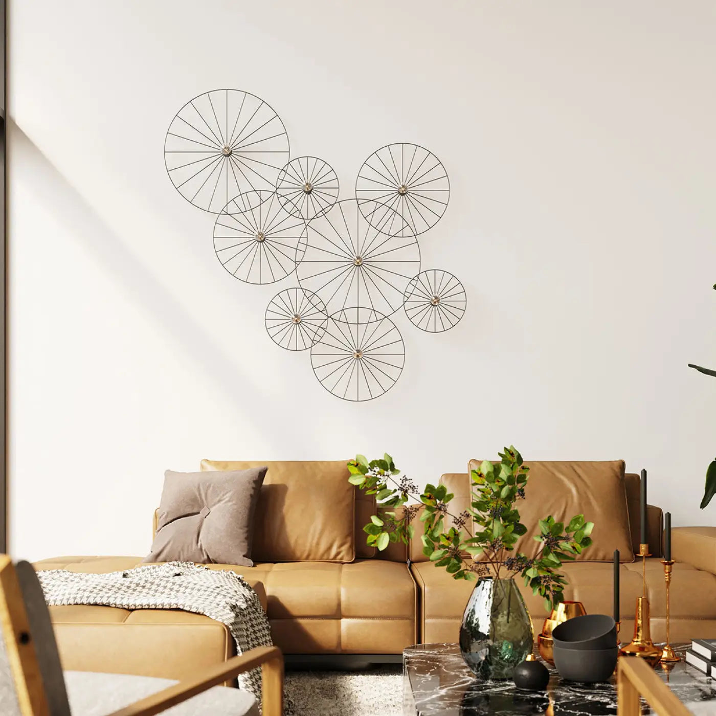 Applique Murale Design - Sirkel 45 (Noir)
