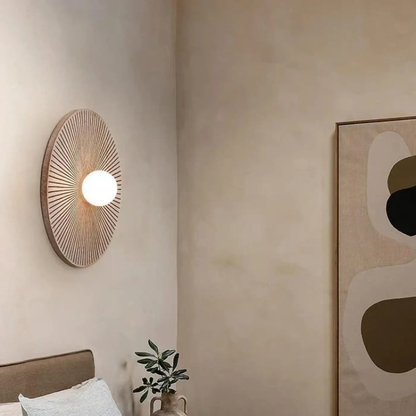 Applique Murale en Bois - Maya