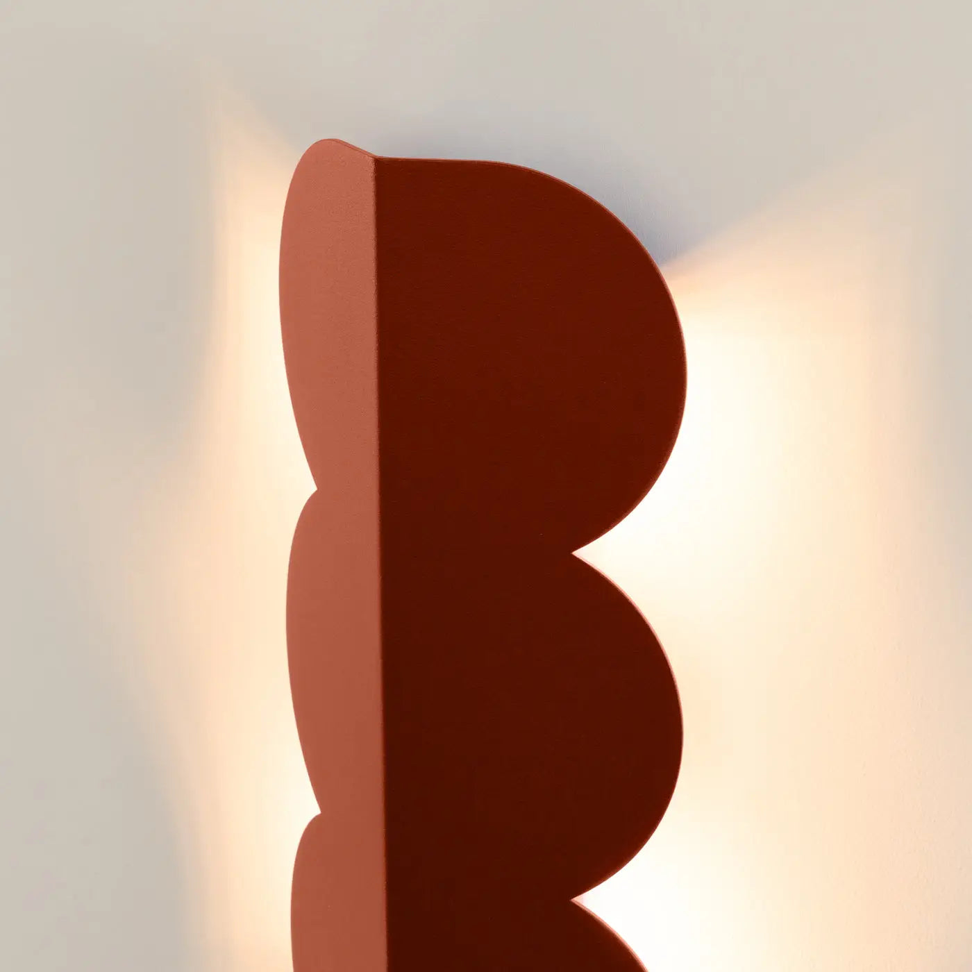 Applique Murale - Biscuit (Rouge Ochra)