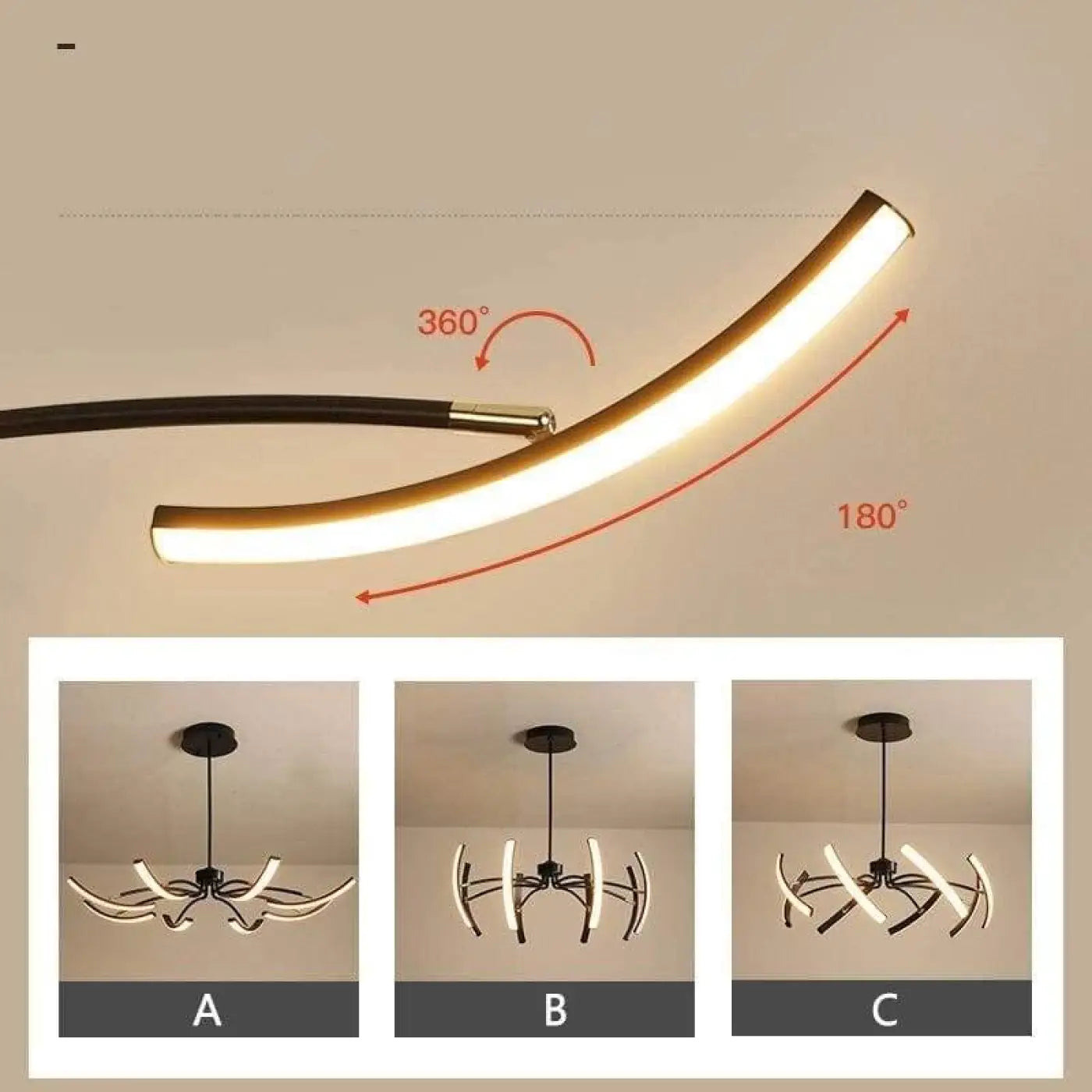 Luminaire Plafonnier - Grand