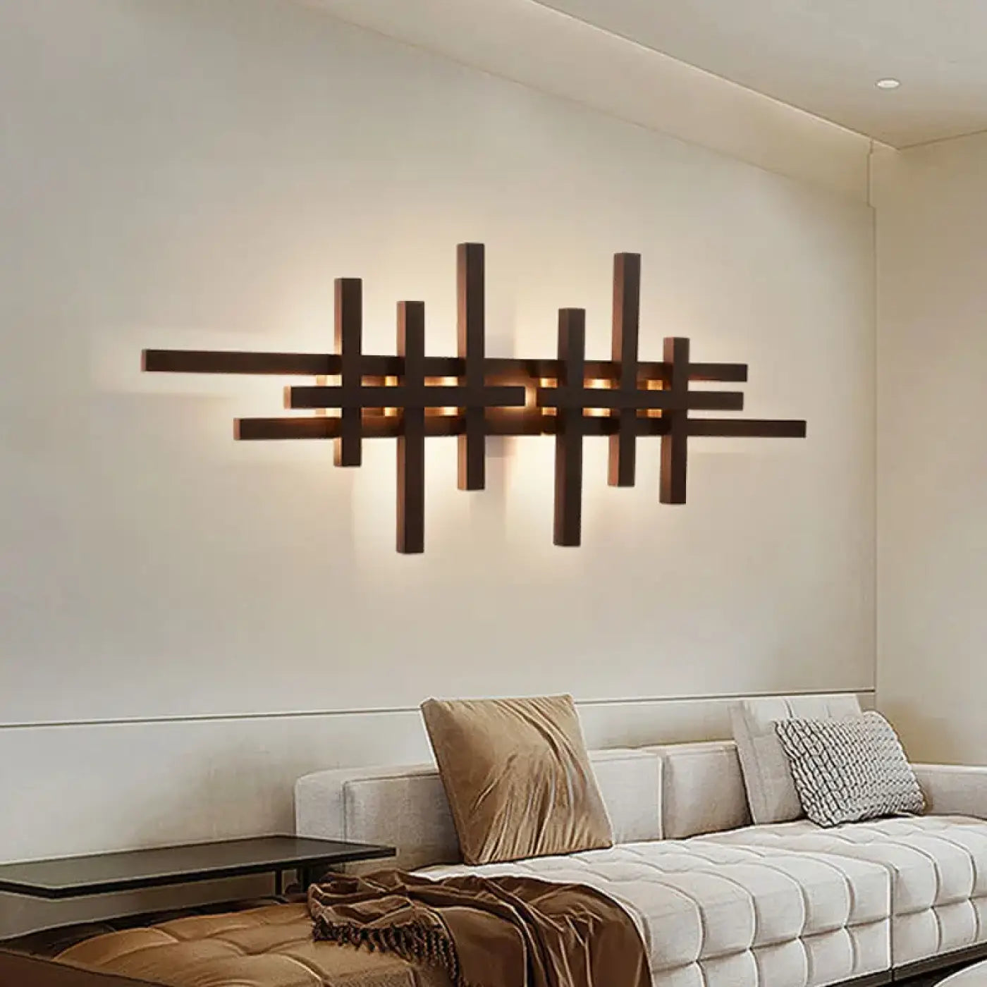 Applique Murale en Bois - Croise