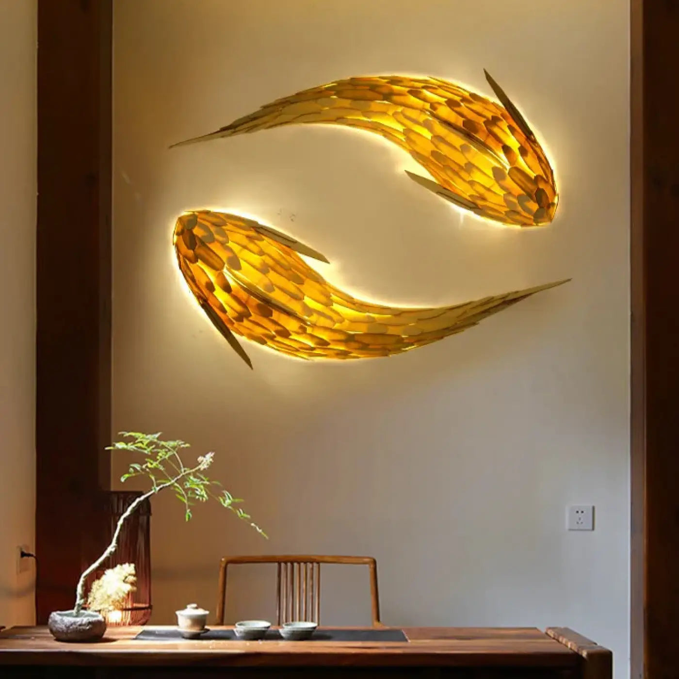 Applique Murale - Fish