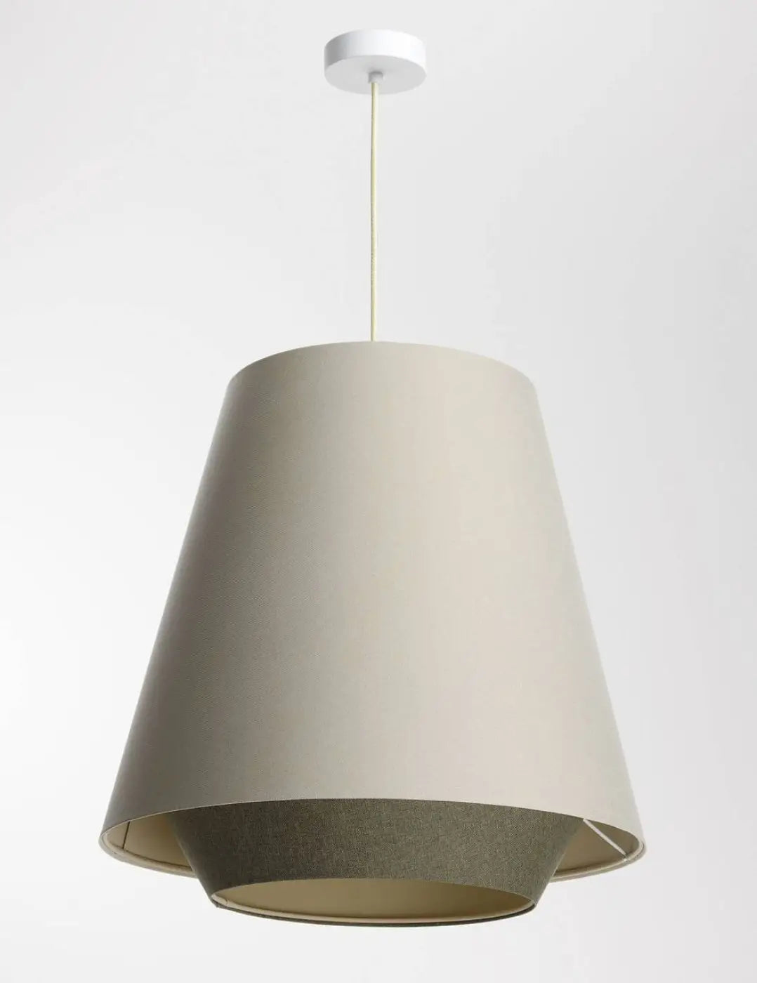 Suspension Luminaire - Sensei Doblo  (Creme/Olive)