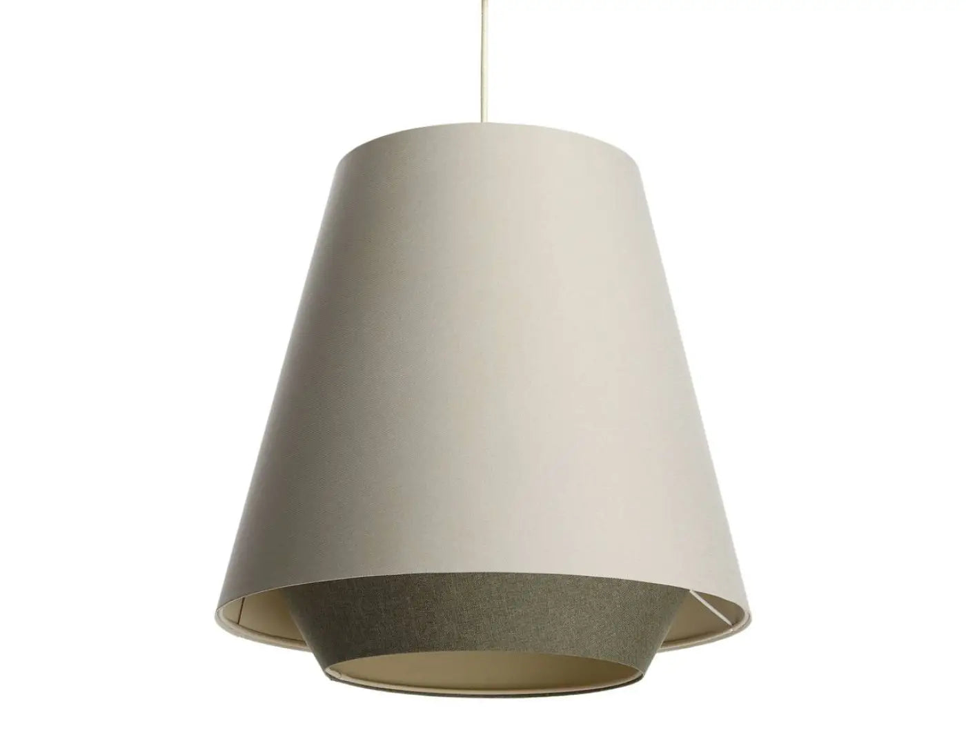 Suspension Luminaire - Sensei Doblo  (Creme/Olive)
