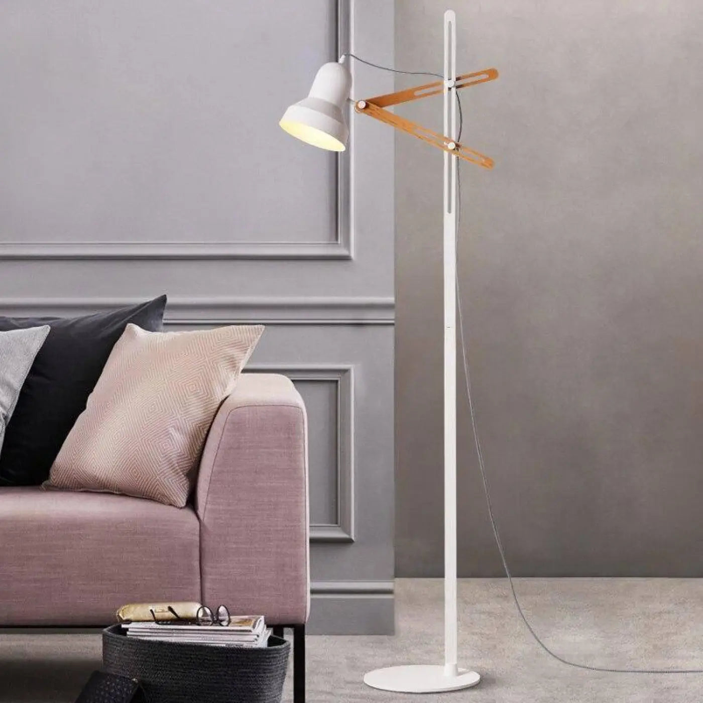 Lampadaire en Bois - Blanvi
