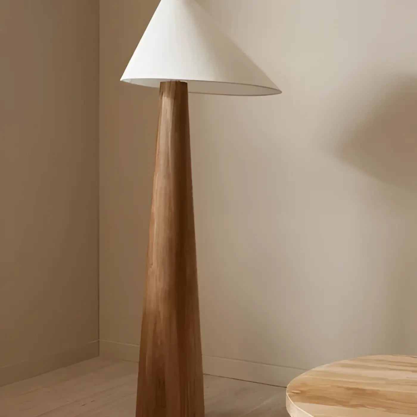 Lampadaire Design en Bois - Chenou