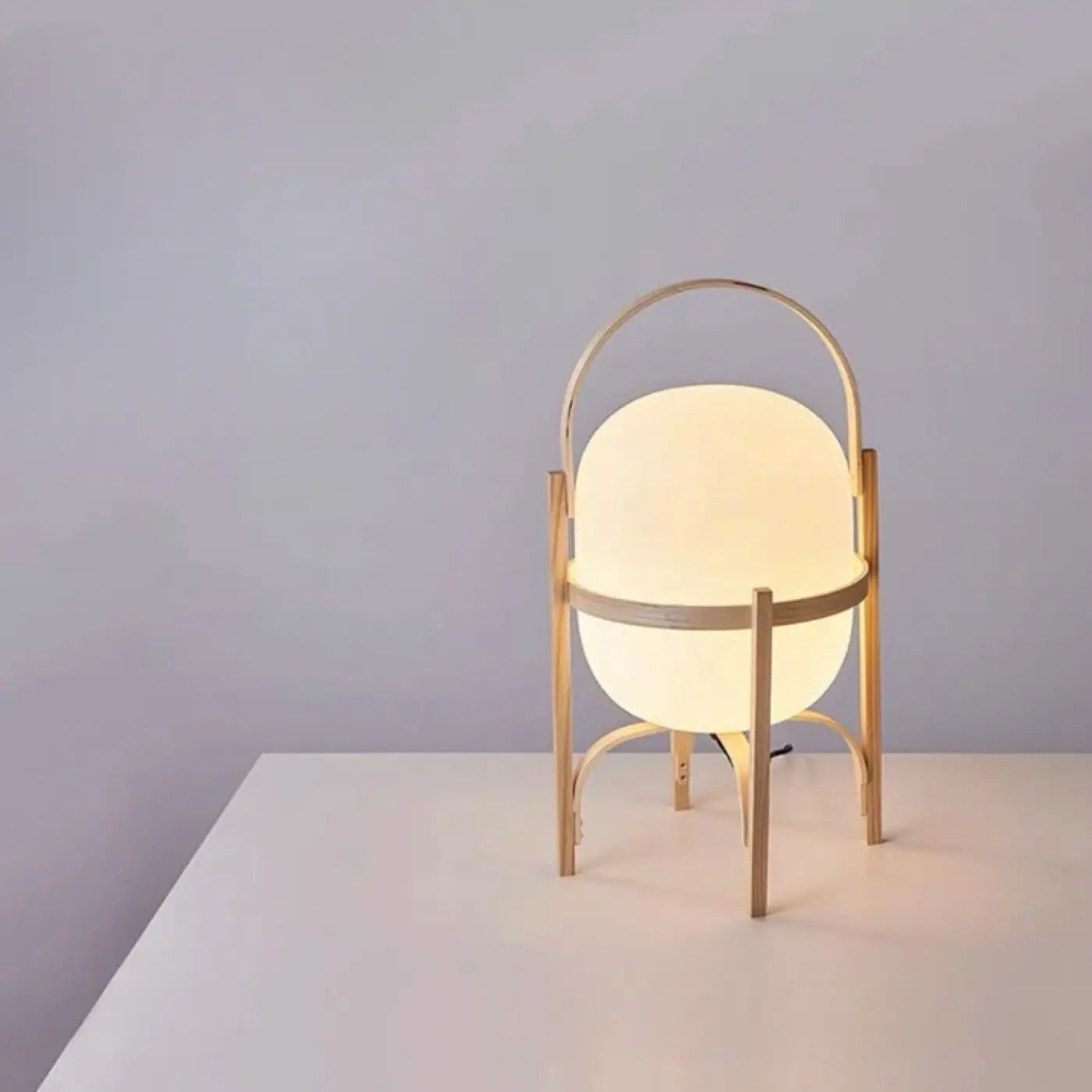 Lampadaire Design en Bois - Kalana