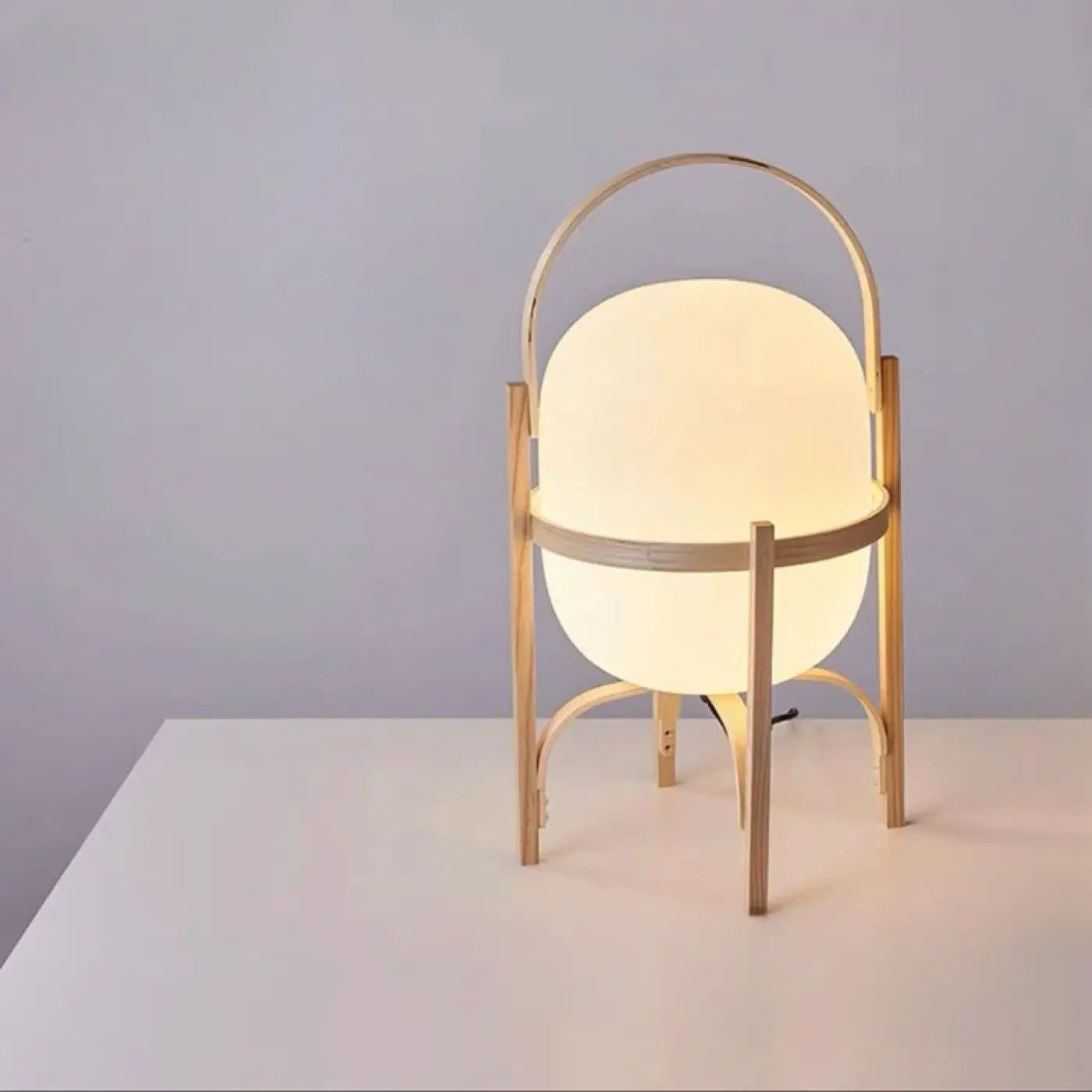 Lampadaire Design en Bois - Kalana