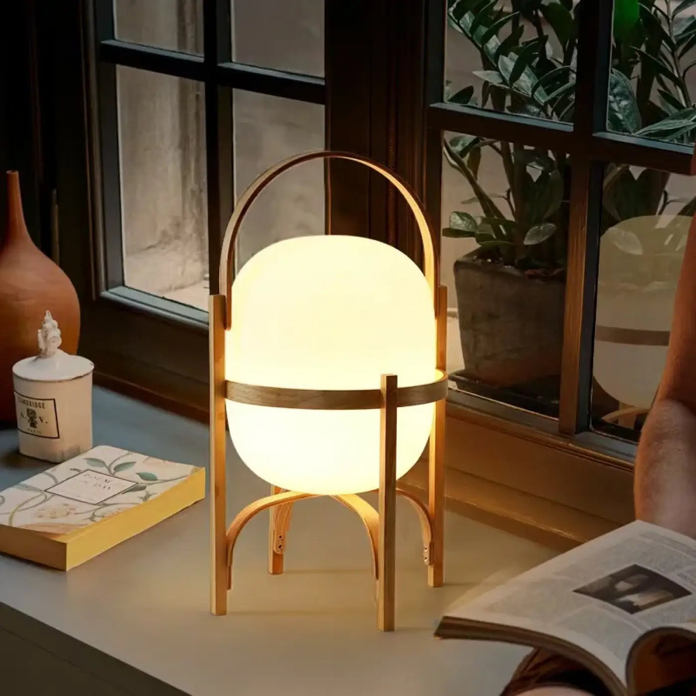 Lampadaire Design en Bois - Kalana