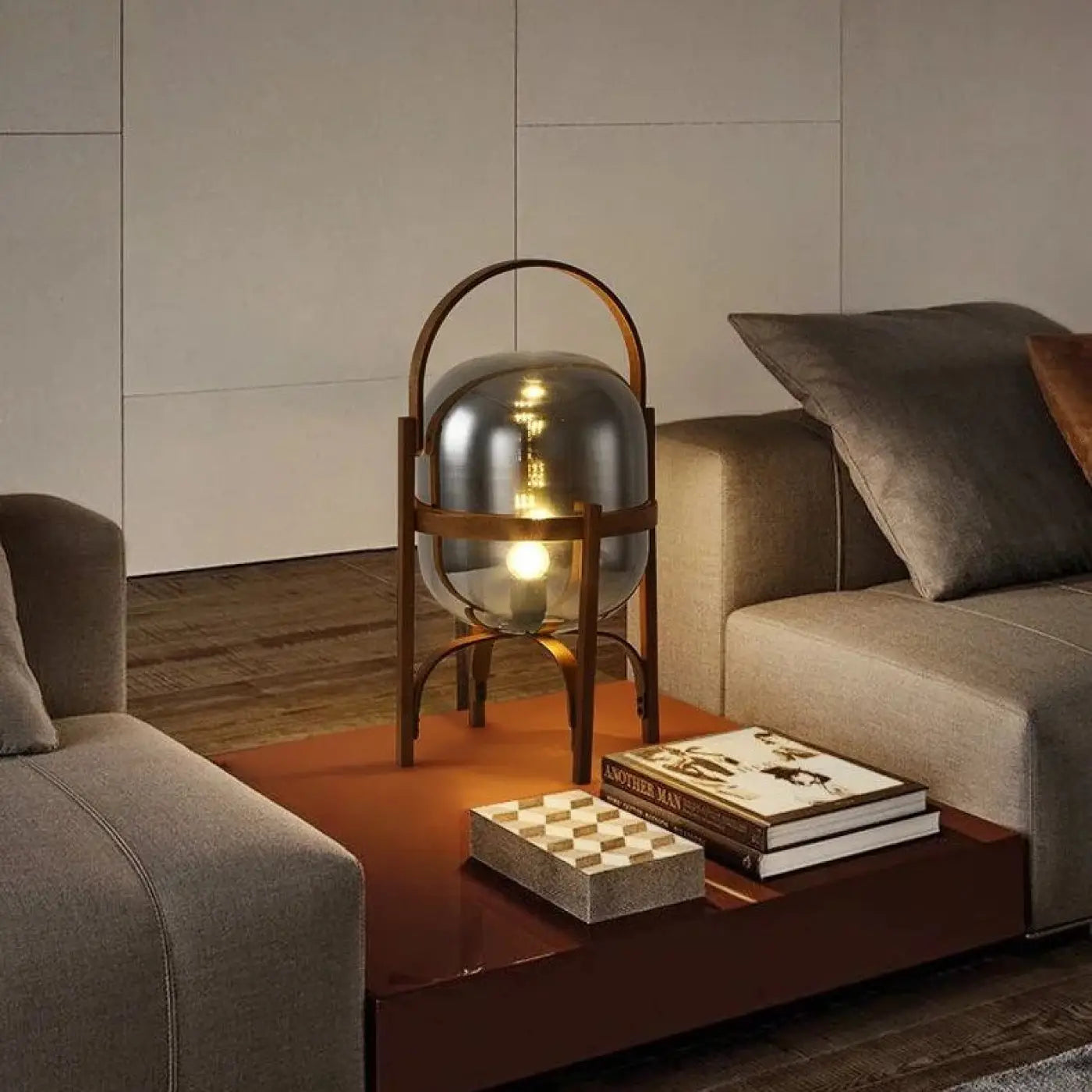 Lampadaire Design en Bois - Kalana