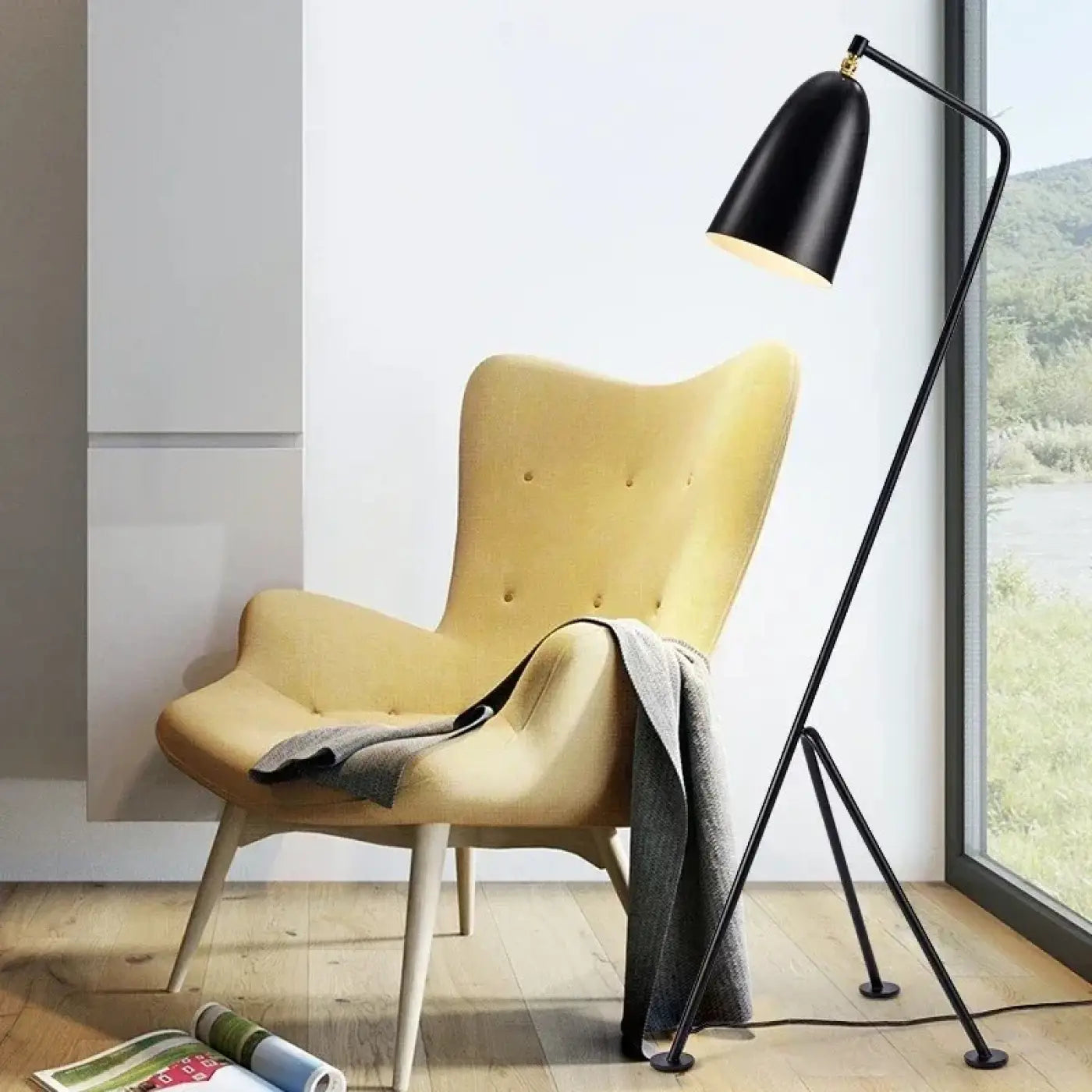 Lampadaire Design en Metal - Trivio