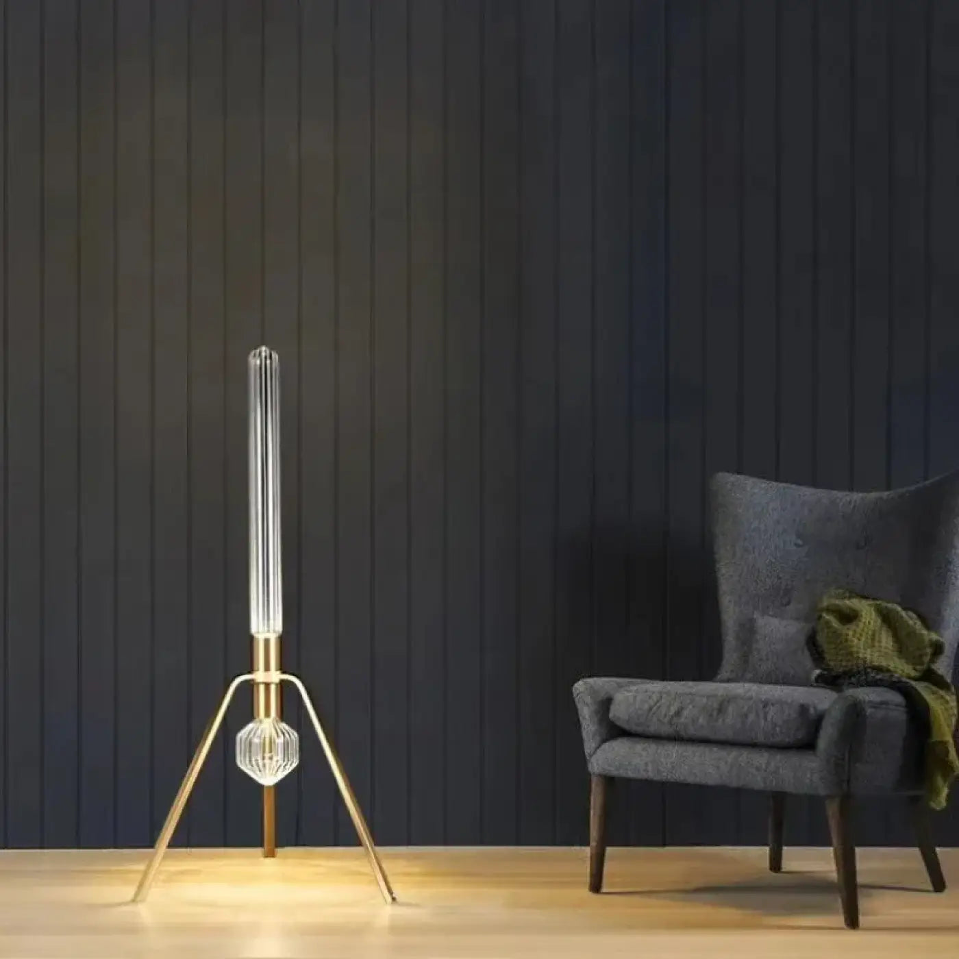 Lampadaire Design en Verre - Shor