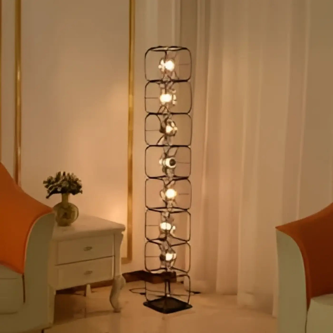 Lampadaire en Metal - Luxora