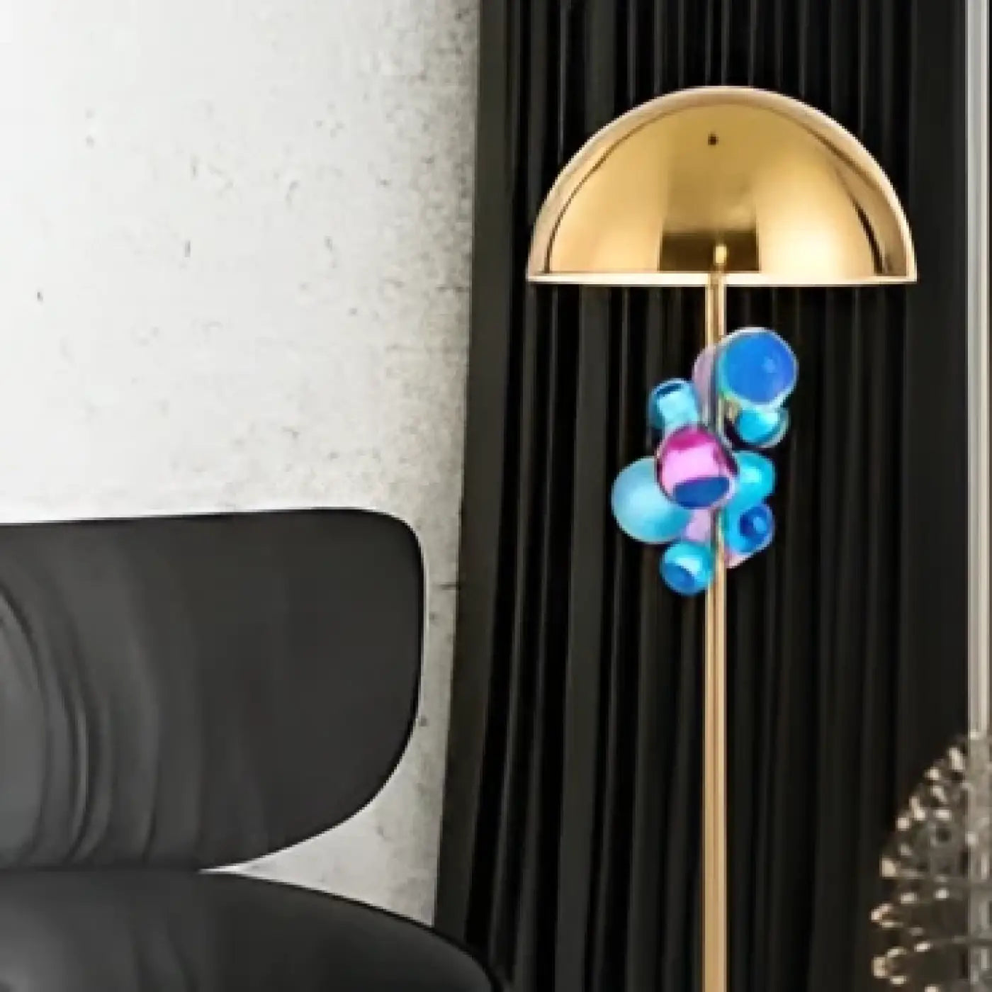Lampadaire Design en Metal - Lyra