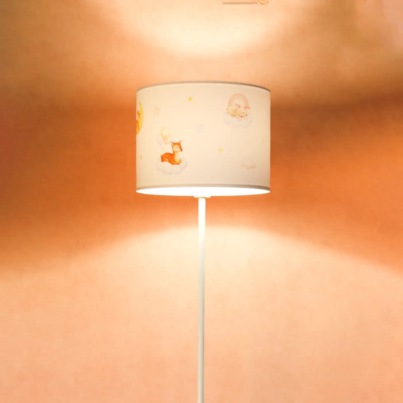 Lampadaire - Sweet Dreams (Blanc/Bleu Pastel/Jaune/Marron Clair)