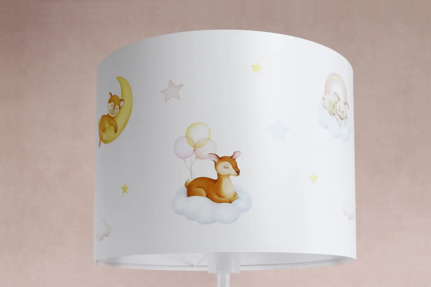 Lampadaire - Sweet Dreams (Blanc/Bleu Pastel/Jaune/Marron Clair)
