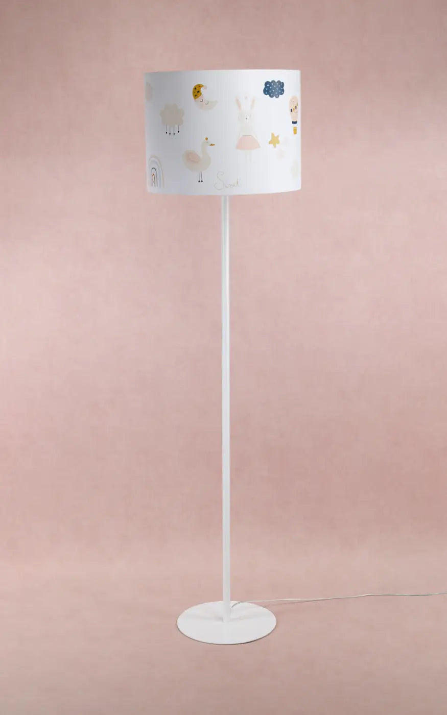 Lampadaire - Sweet Dreams (Blanc/Orange)
