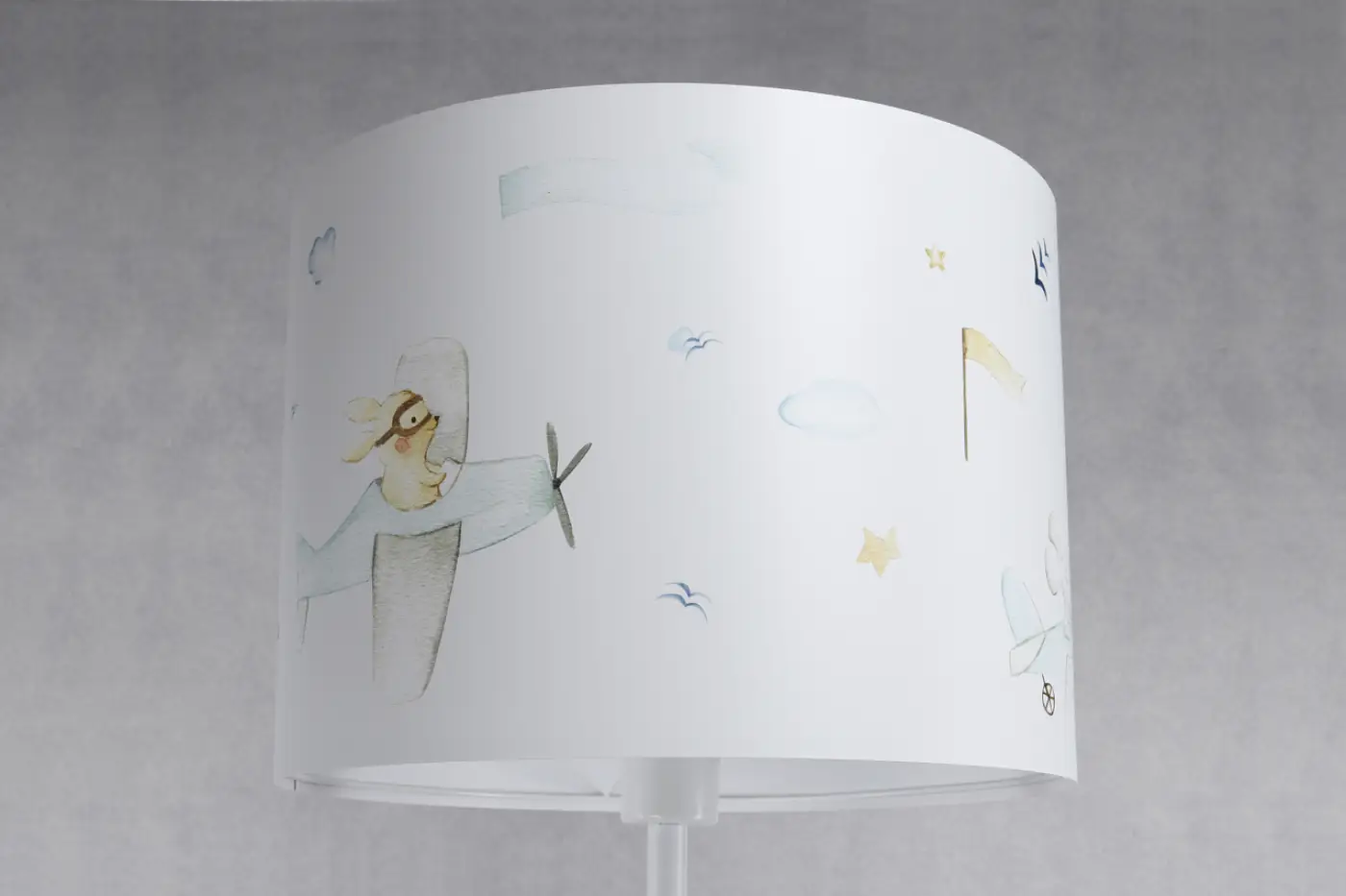 Lampadaire - Sweet Dreams (Blanc/Bleu Pastel)