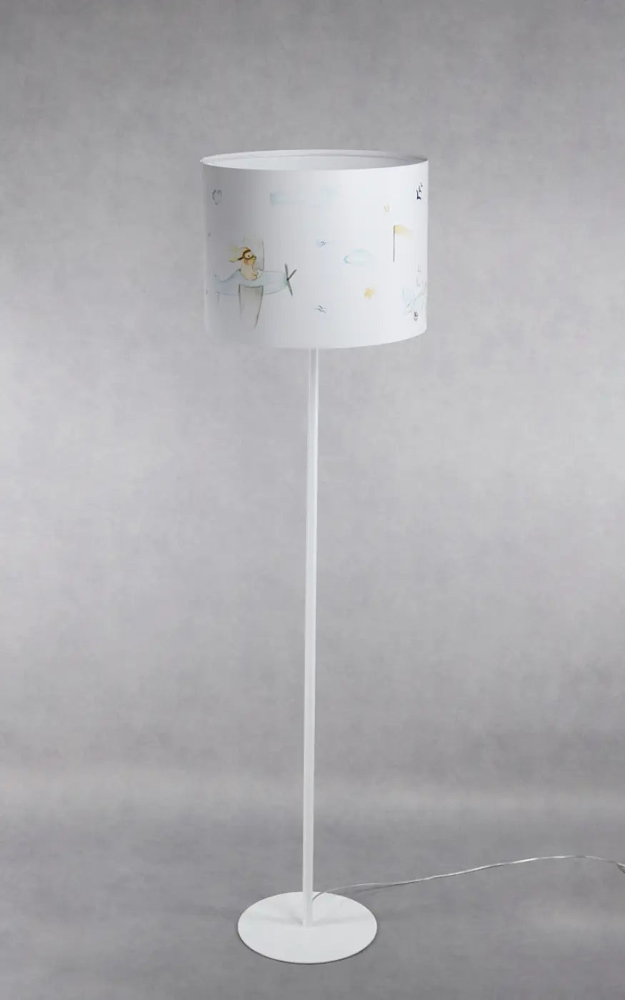 Lampadaire - Sweet Dreams (Blanc/Bleu Pastel)