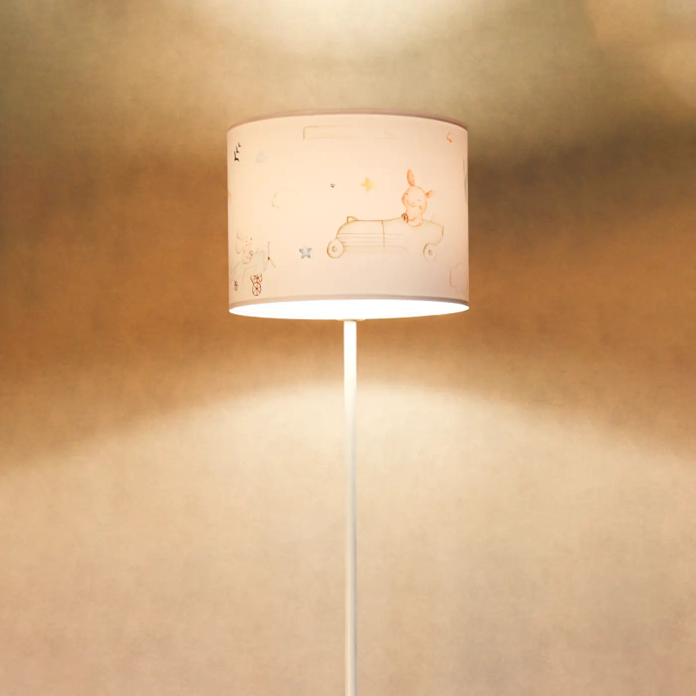Lampadaire - Sweet Dreams (Blanc/Bleu Pastel)
