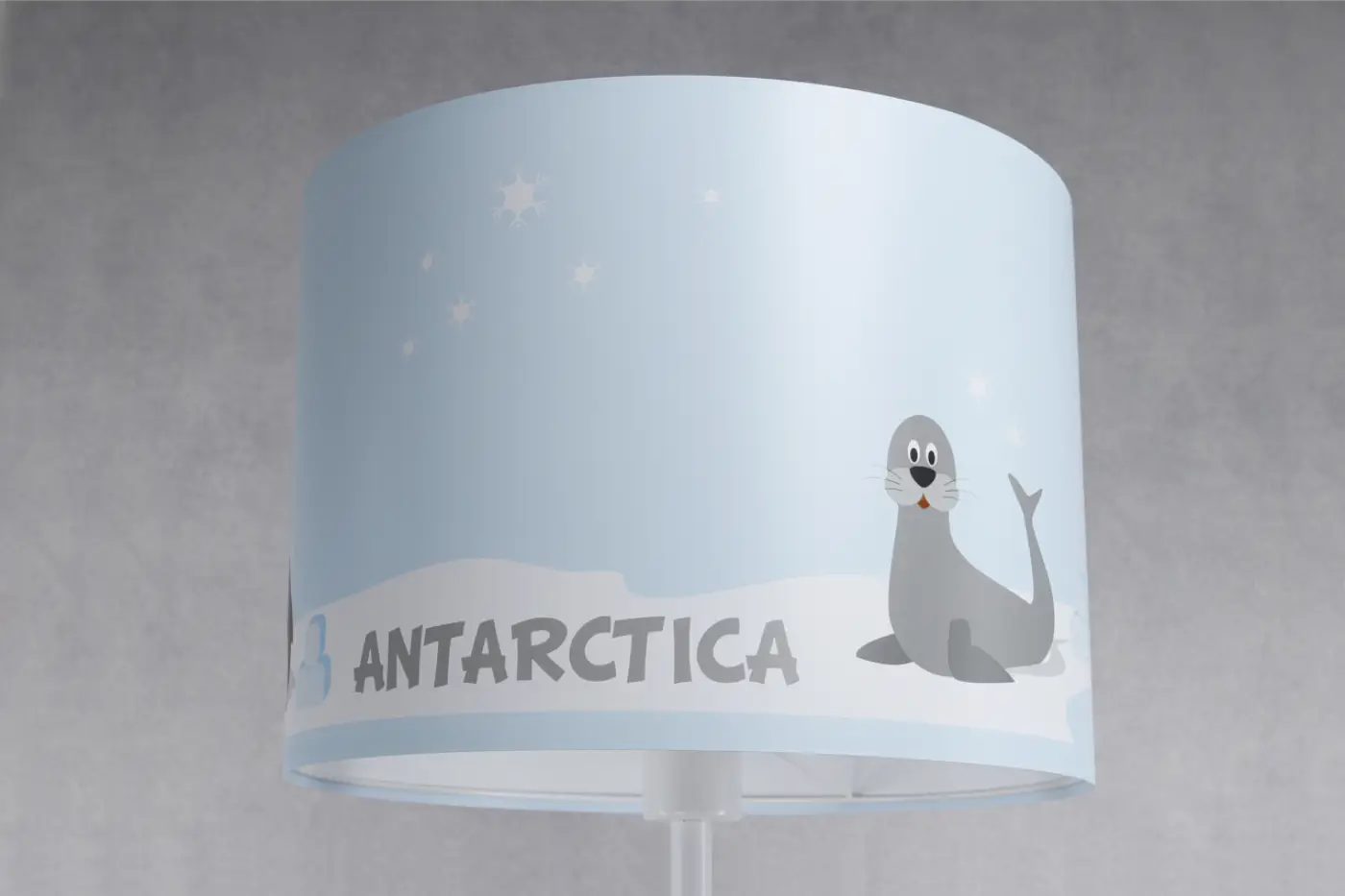 Lampadaire - Sweet Dreams (Bleu Pastel/Blanc/Noir)