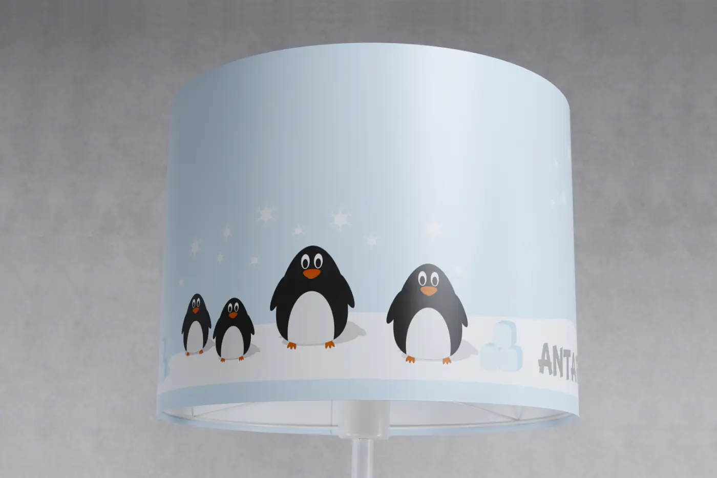 Lampadaire - Sweet Dreams (Bleu Pastel/Blanc/Noir)