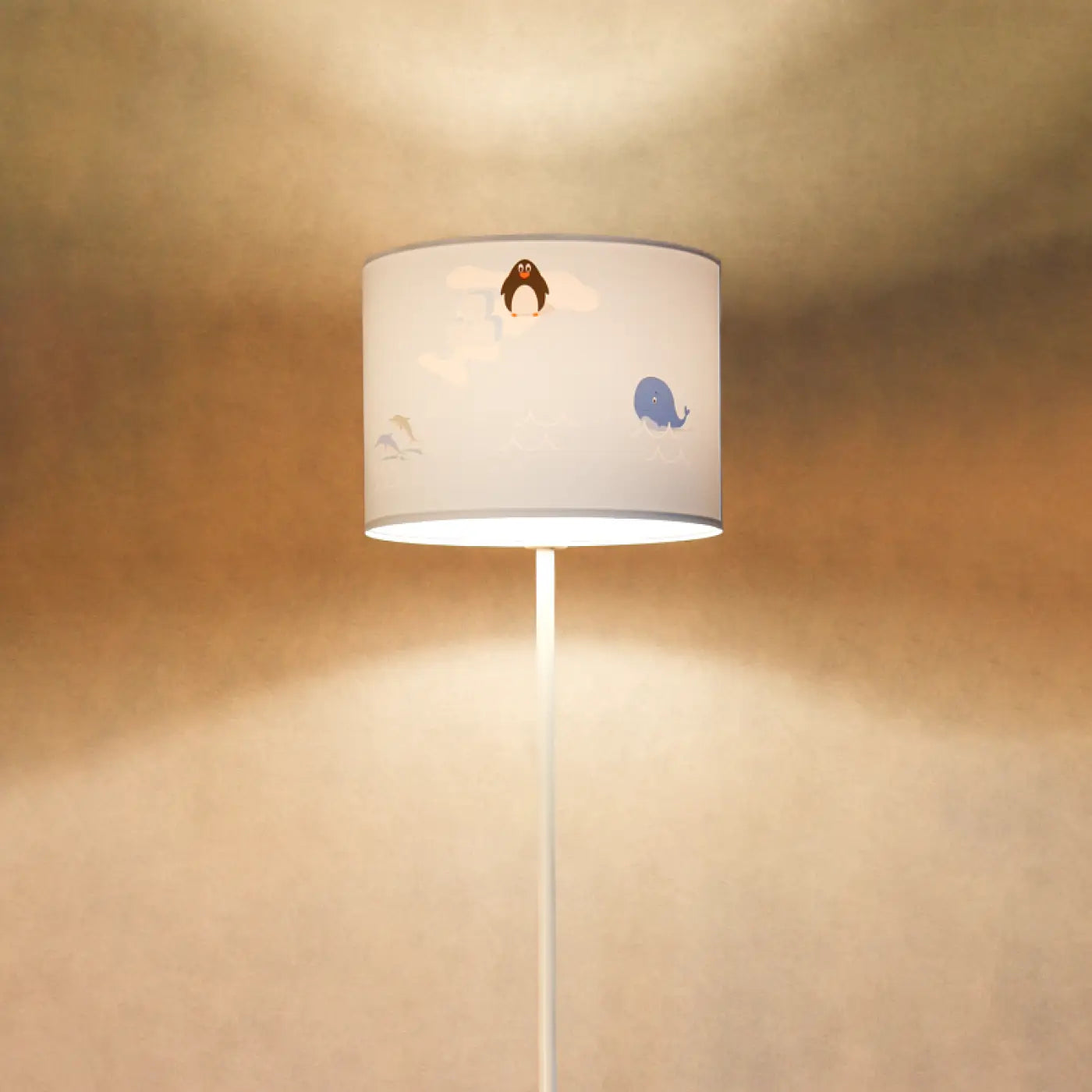 Lampadaire - Sweet Dreams (Bleu Pastel/Blanc/Marron)