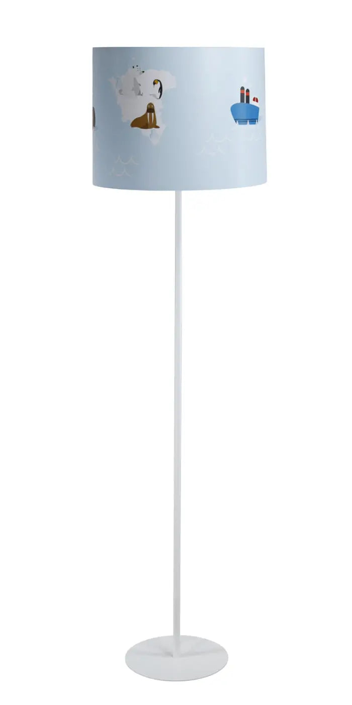 Lampadaire - Sweet Dreams (Bleu Pastel/Blanc/Marron)